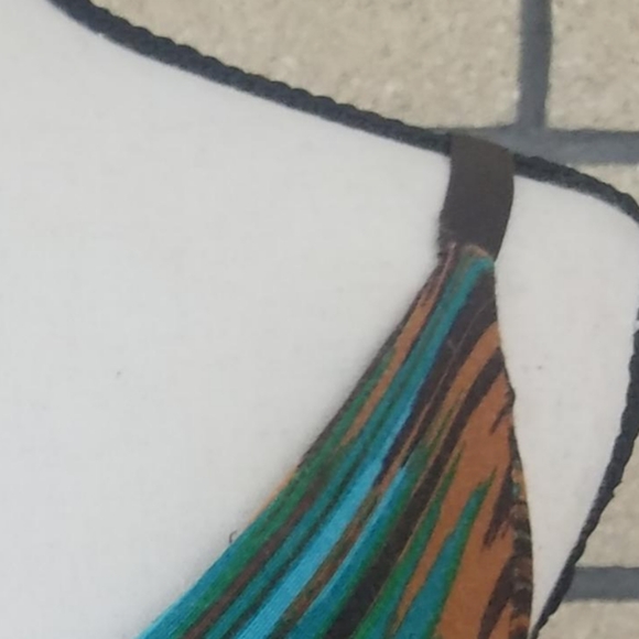 Multi Color Dress by Allison Brittney Size Medium - Picture 12 of 13